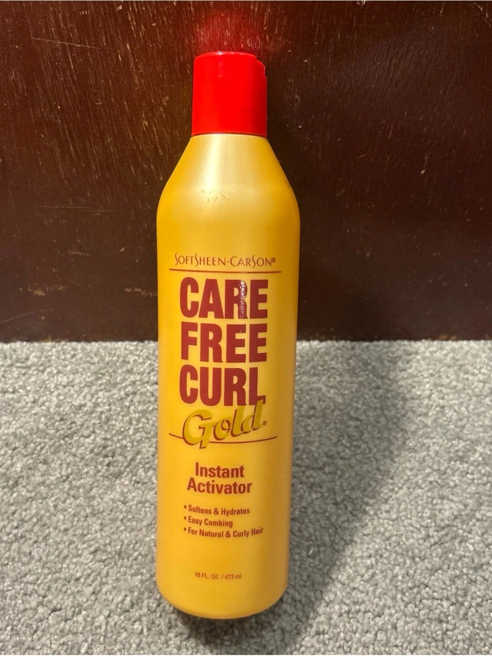 X2 SoftSheen Carson Care Free Curl Gold Hair Instant Activator 16oz